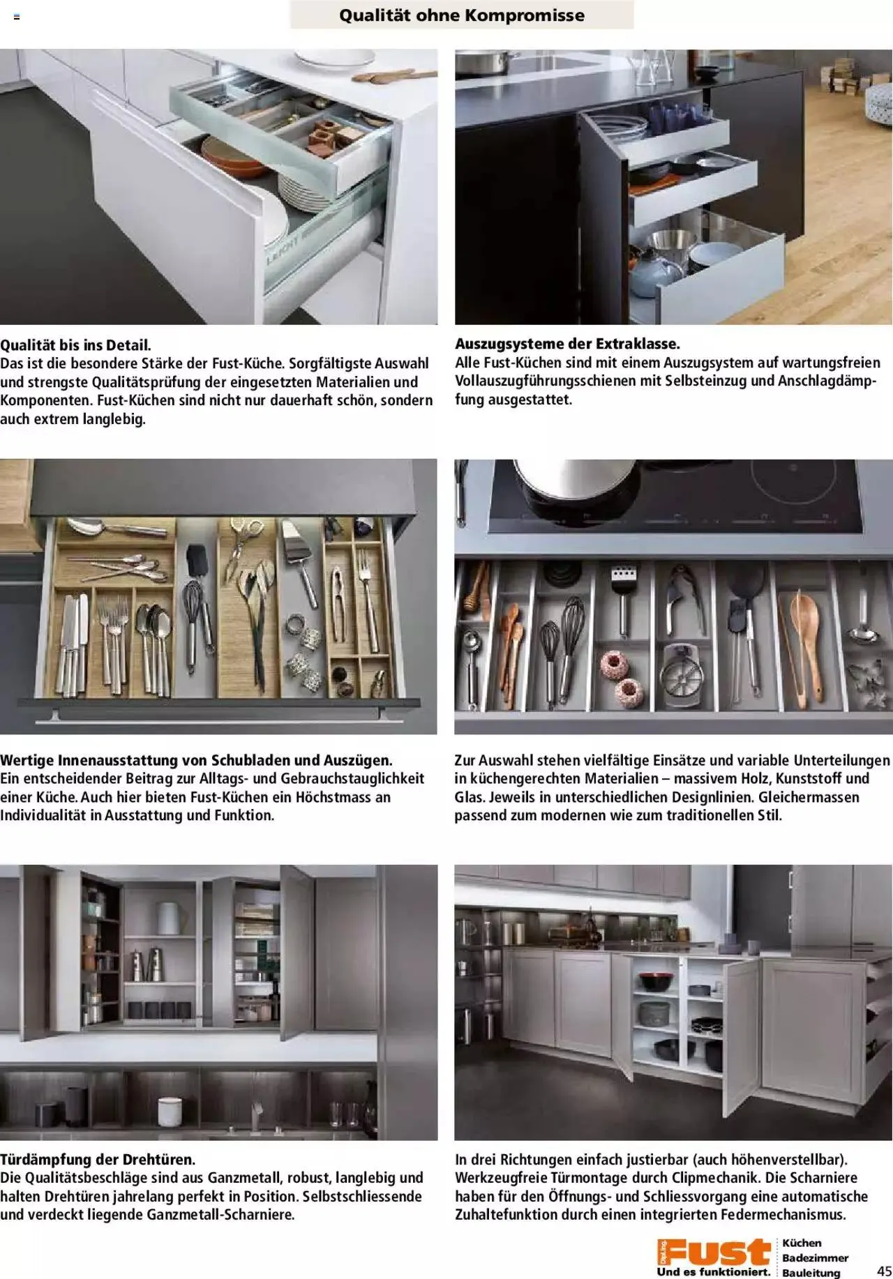 Fust - Küchenmagazin - Riesenauswahl von 22. Februar bis 31. Dezember 2023 - Prospekt seite  45