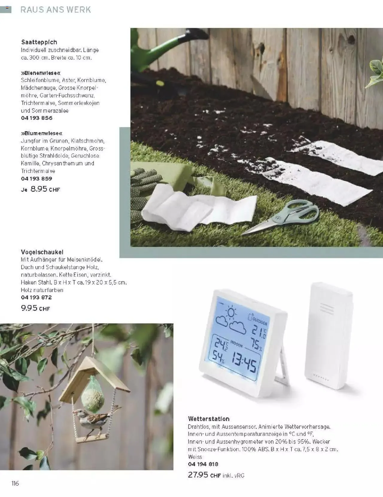 Tchibo Aktionen von 15. März bis 31. Dezember 2024 - Prospekt seite 116