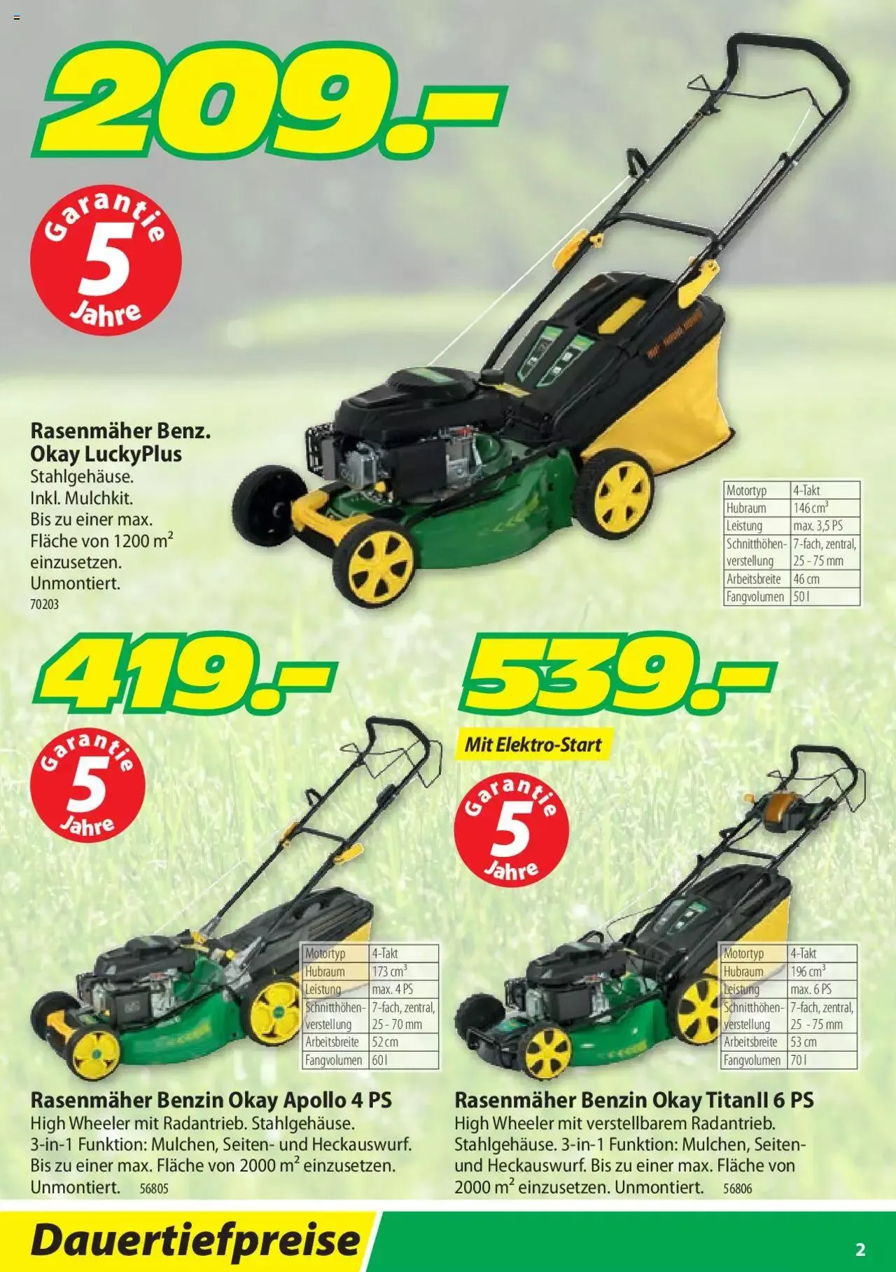 Landi - Motorgeräte 2022 von 1. April bis 31. Dezember 2023 - Prospekt seite 2