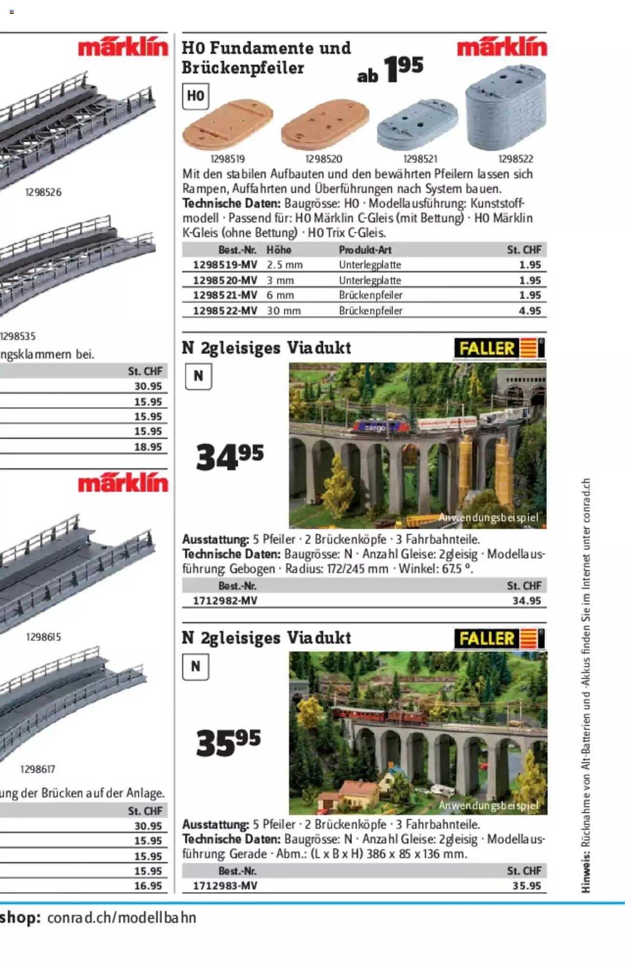 Conrad - Modellbahn Katalog 2022/23 von 5. September bis 31. Dezember 2023 - Prospekt seite  412