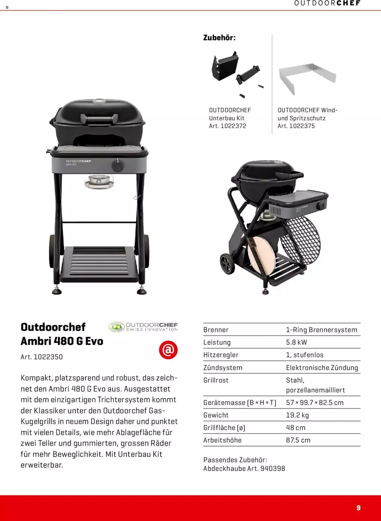 Interdiscount Prospekt Grill von 13. März bis 31. Dezember 2023 - Prospekt seite  9