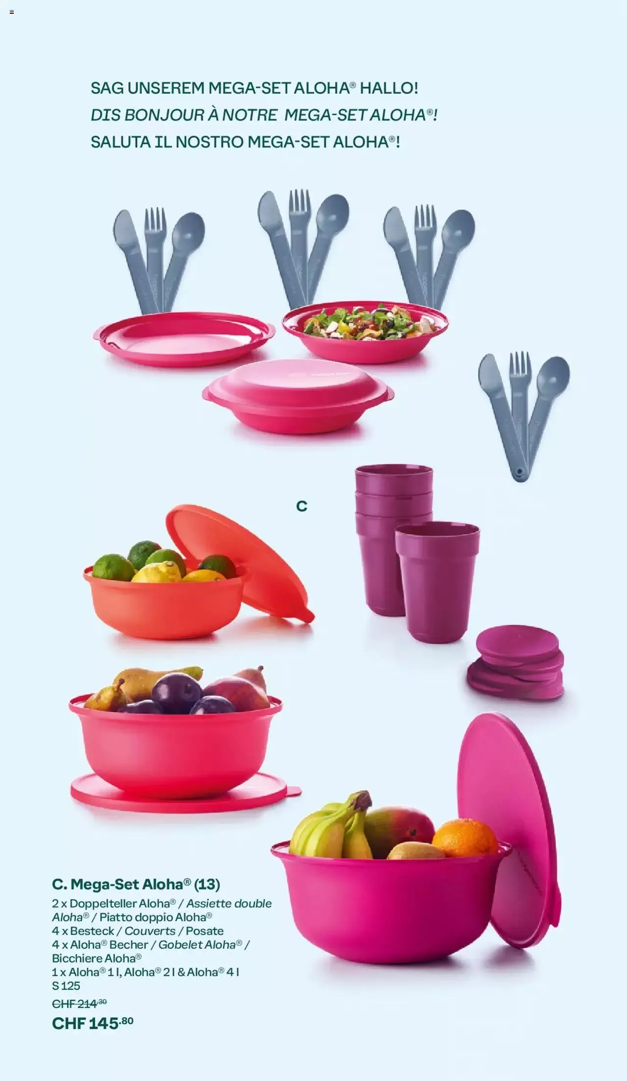 Tupperware Aktionen von 6. Mai bis 2. Juni 2024 - Prospekt seite 3