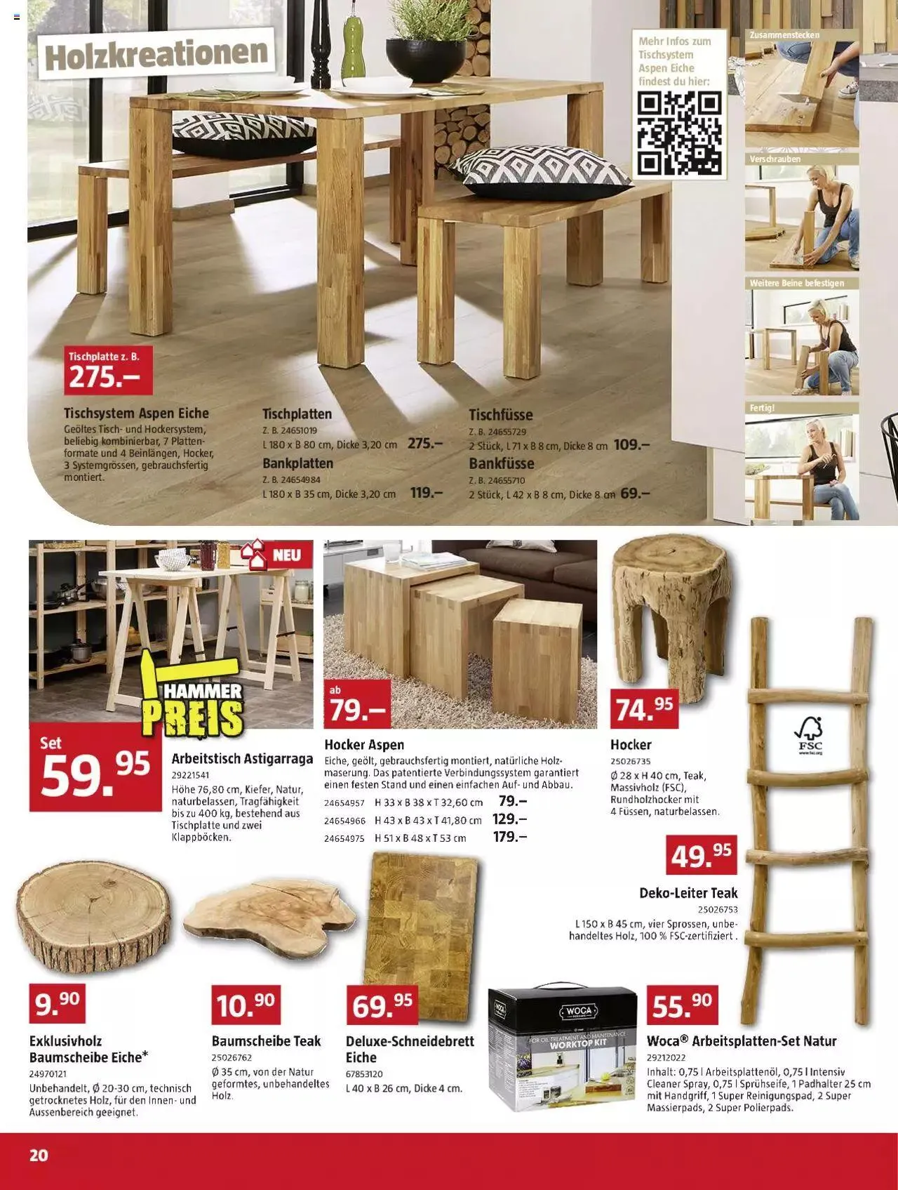 Bauhaus Aktionen von 30. Oktober bis 26. November 2023 - Prospekt seite 20