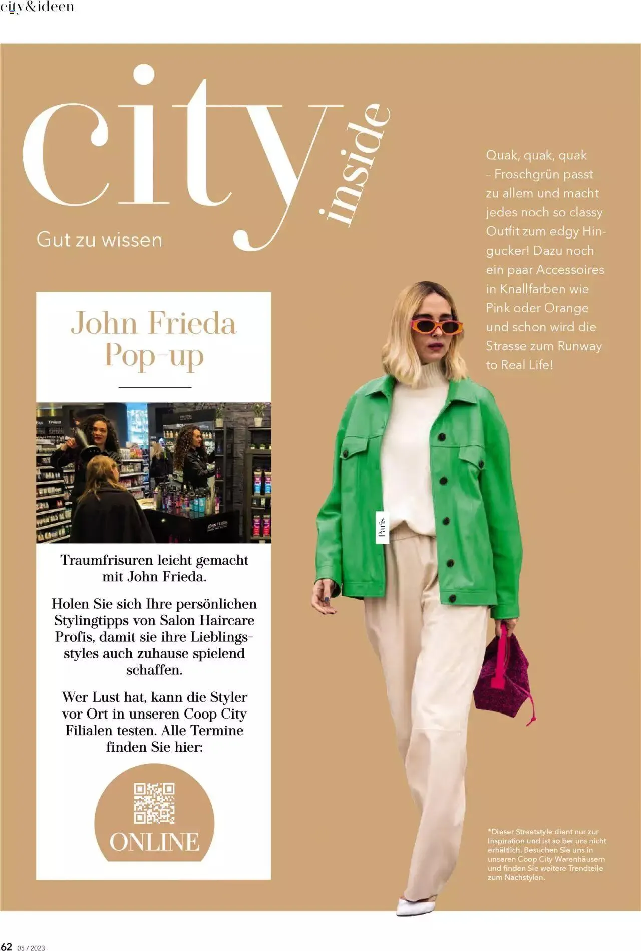 Coop City Aktionen von 12. September bis 31. Dezember 2023 - Prospekt seite 62