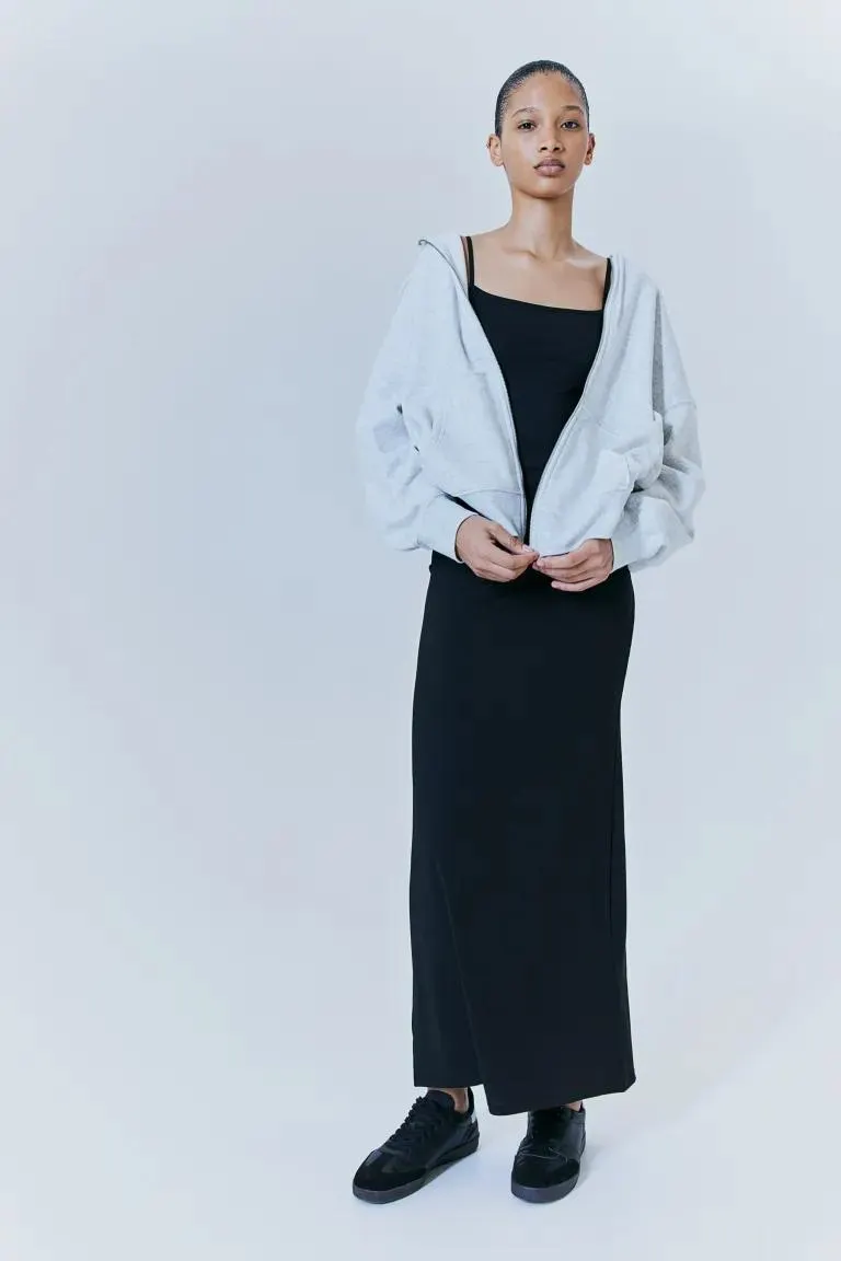 Ribbed bodycon dress