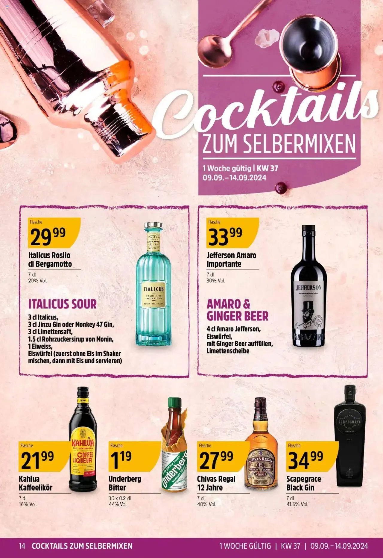 TopCC Aktionen von 9. September bis 14. September 2024 - Prospekt seite 14