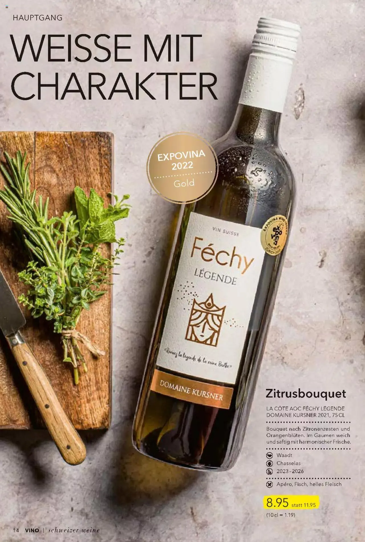 Coop Aktionen - Vino von 30. Mai bis 31. Dezember 2023 - Prospekt seite  14