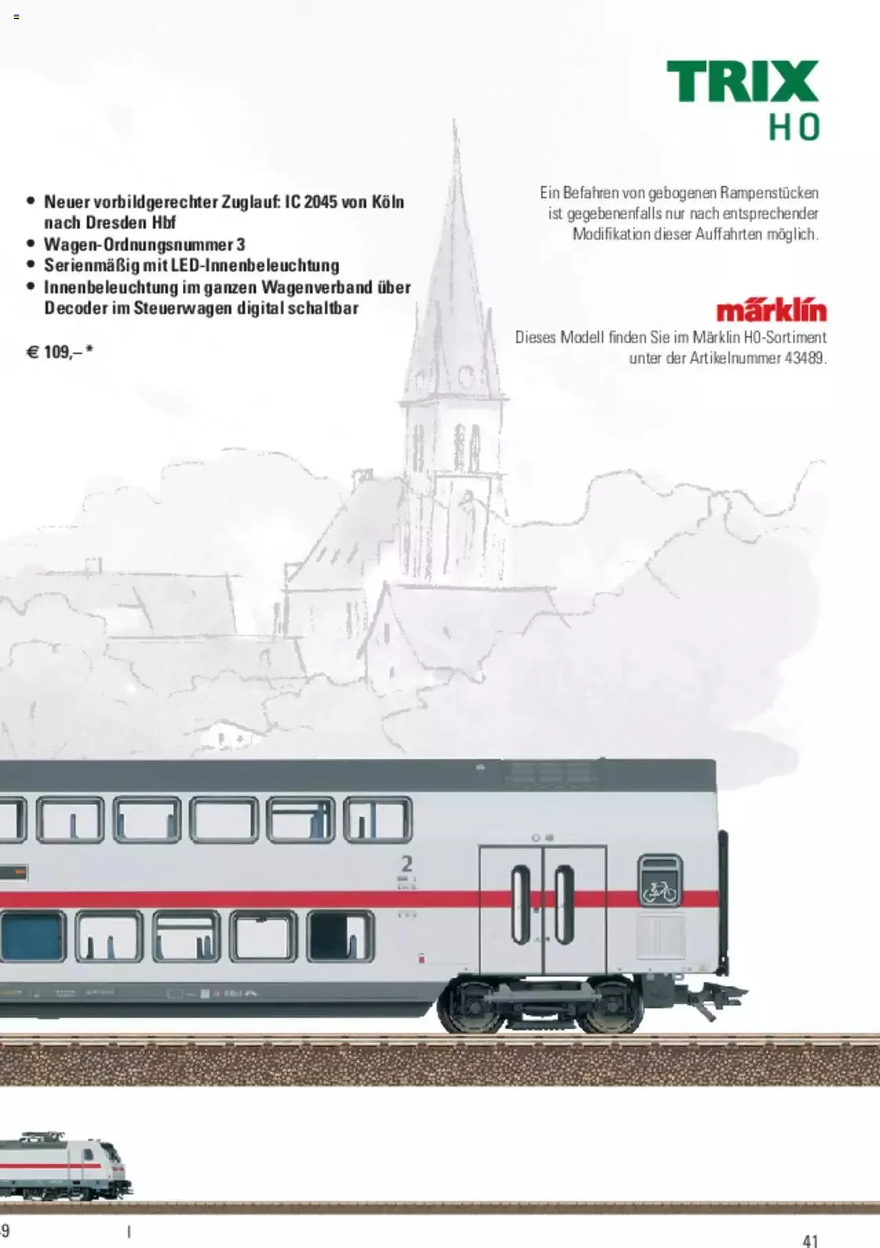 Conrad - TRIX H0 Neuheiten 2022 von 28. März bis 31. Dezember 2023 - Prospekt seite  190