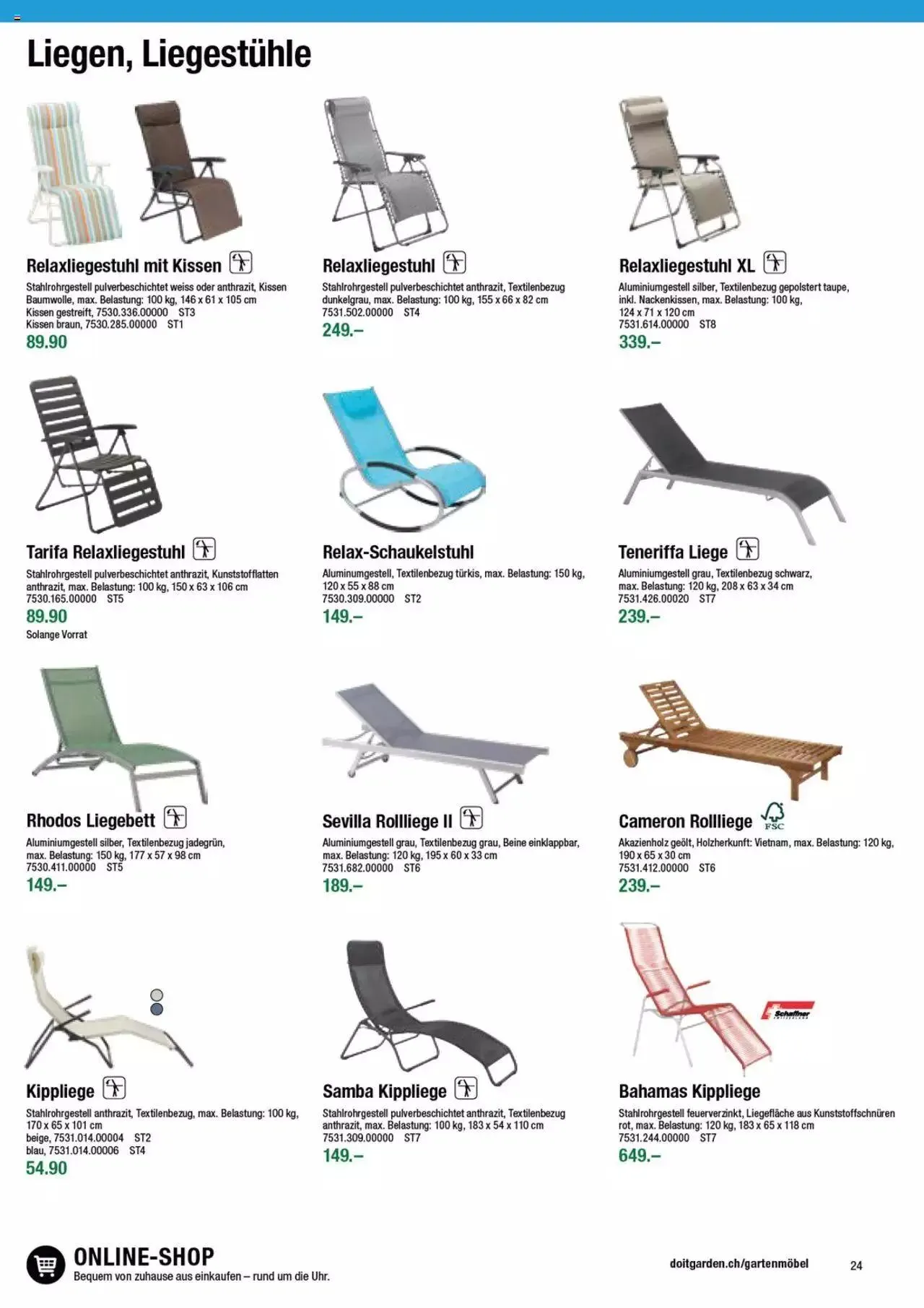 DO IT+GARDEN MIGROS Aktionen von 9. Februar bis 31. Dezember 2023 - Prospekt seite  24