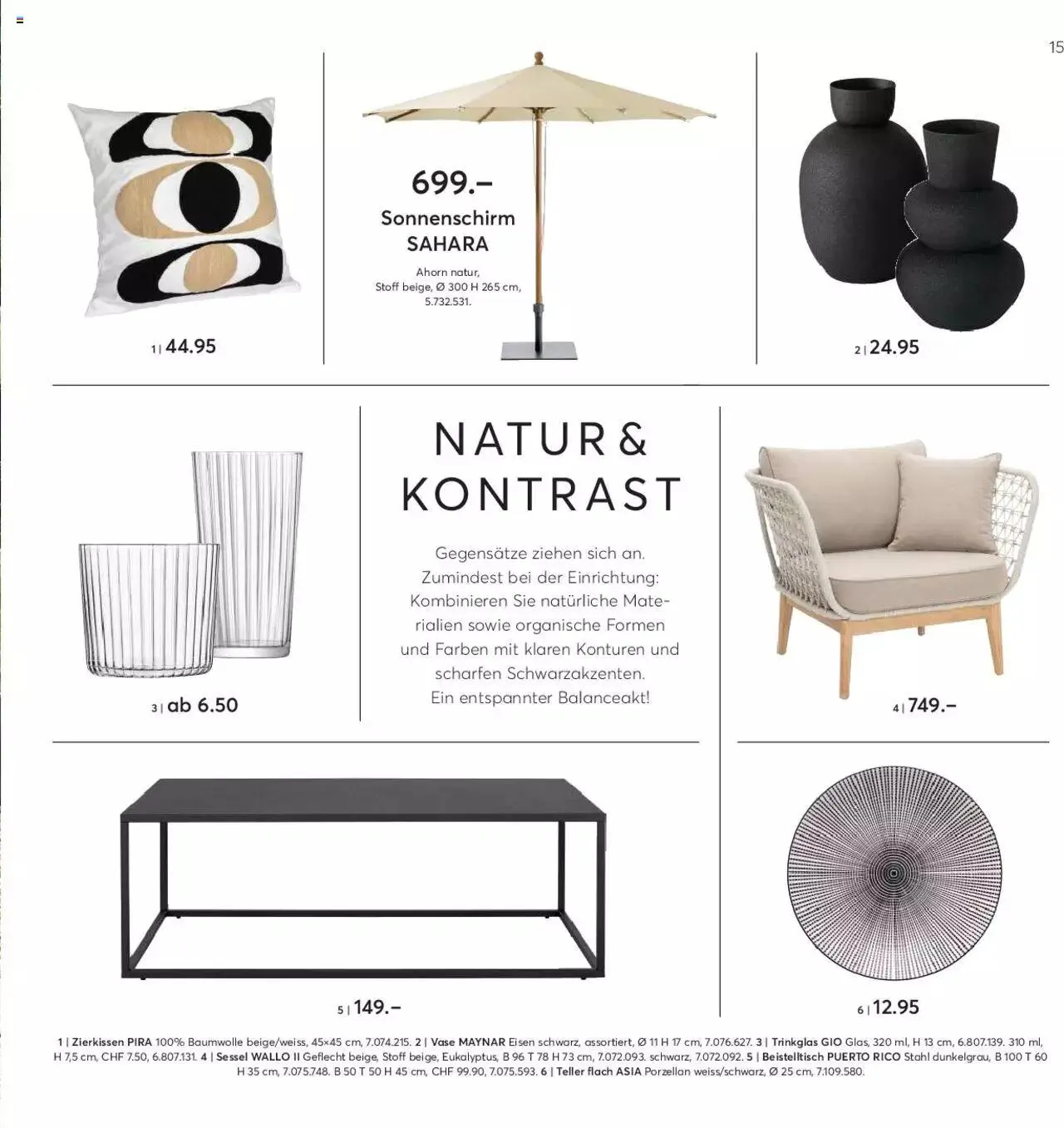 Livique Wohne wie du lebst von 28. Februar bis 31. Dezember 2023 - Prospekt seite  15