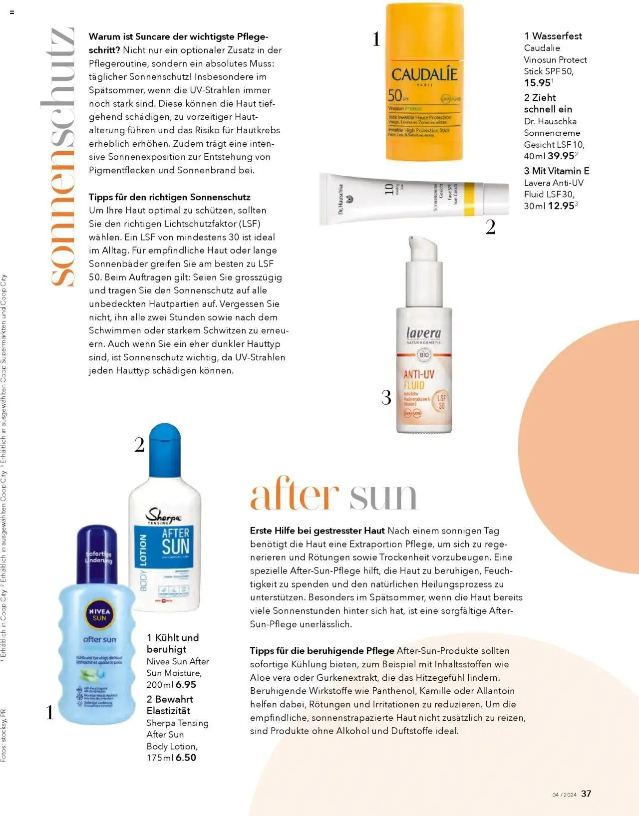 Coop Aktionen Beauty & Life von 27. August bis 31. Dezember 2024 - Prospekt seite  37