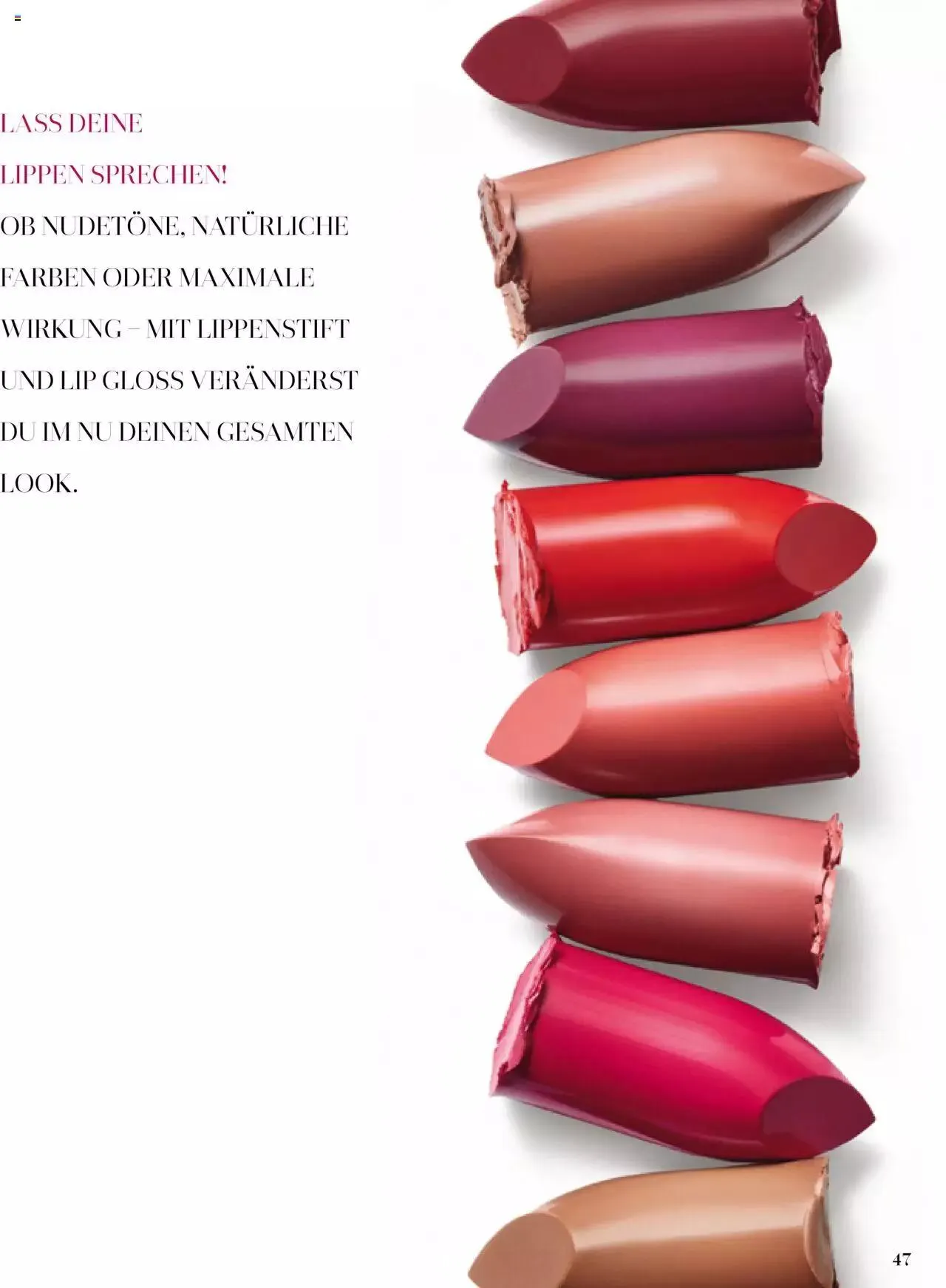 Mary Kay - Make-up Trainer von 16. September bis 31. Dezember 2023 - Prospekt seite  47