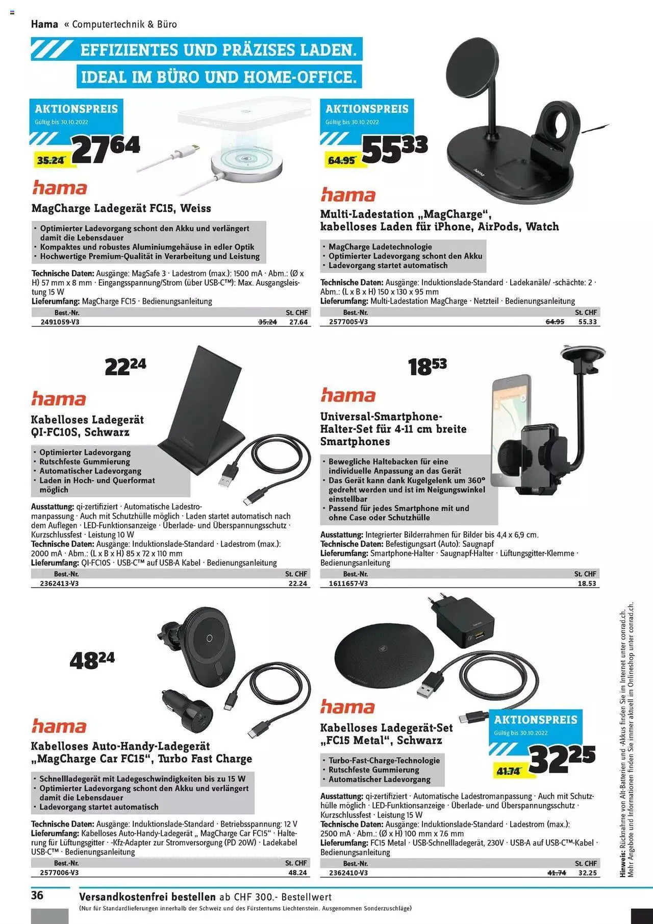 Conrad - Technik Deals von 30. August bis 31. Dezember 2023 - Prospekt seite 38