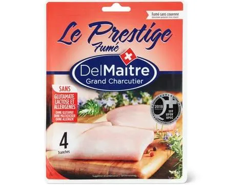 Del Maître Le Prestige fumé · Hinterschinken