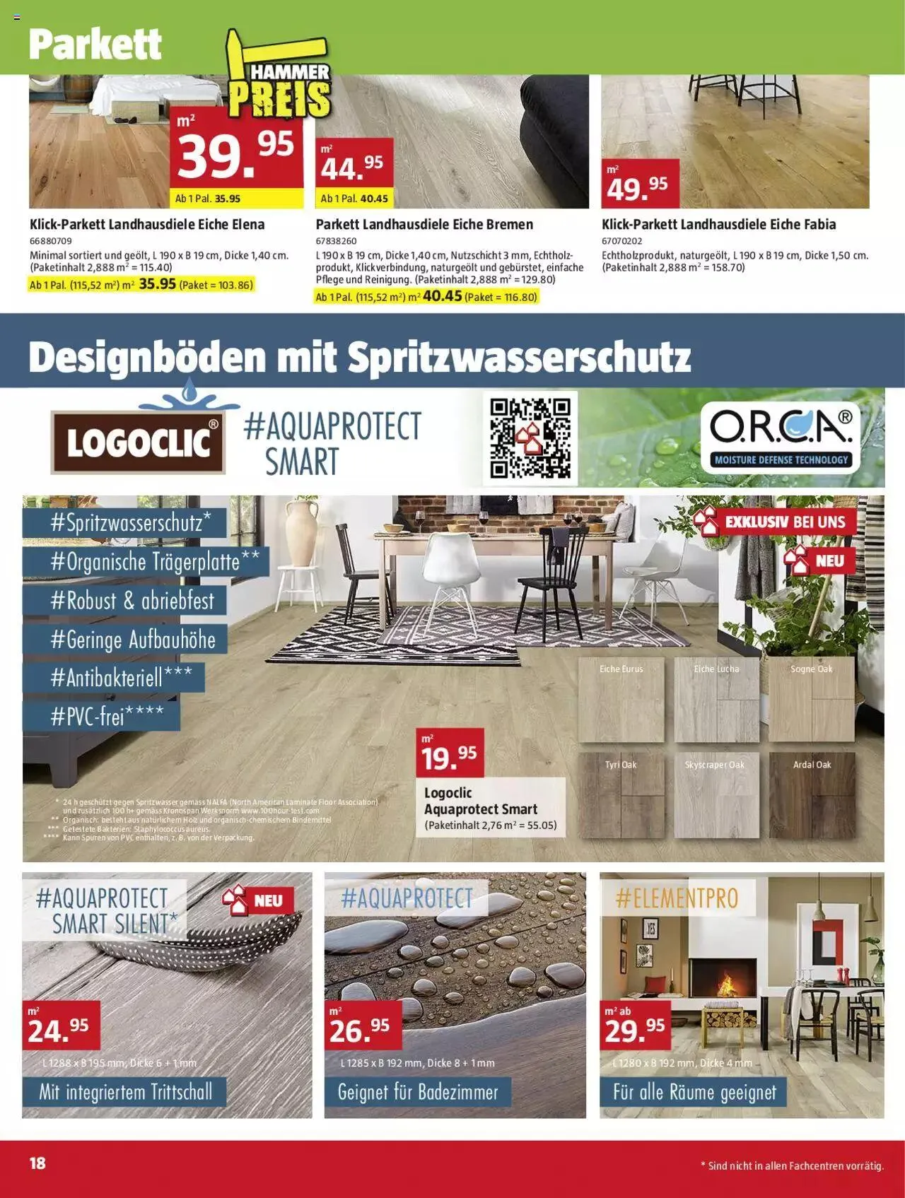 Bauhaus Aktionen von 26. Juni bis 30. Juli 2023 - Prospekt seite  18