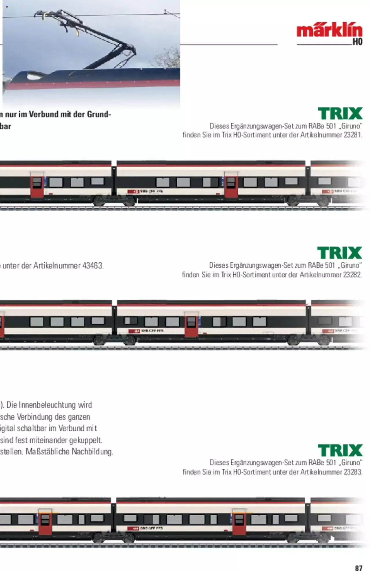 Conrad - Märklin Neuheiten 2022 von 28. März bis 31. Dezember 2023 - Prospekt seite  178