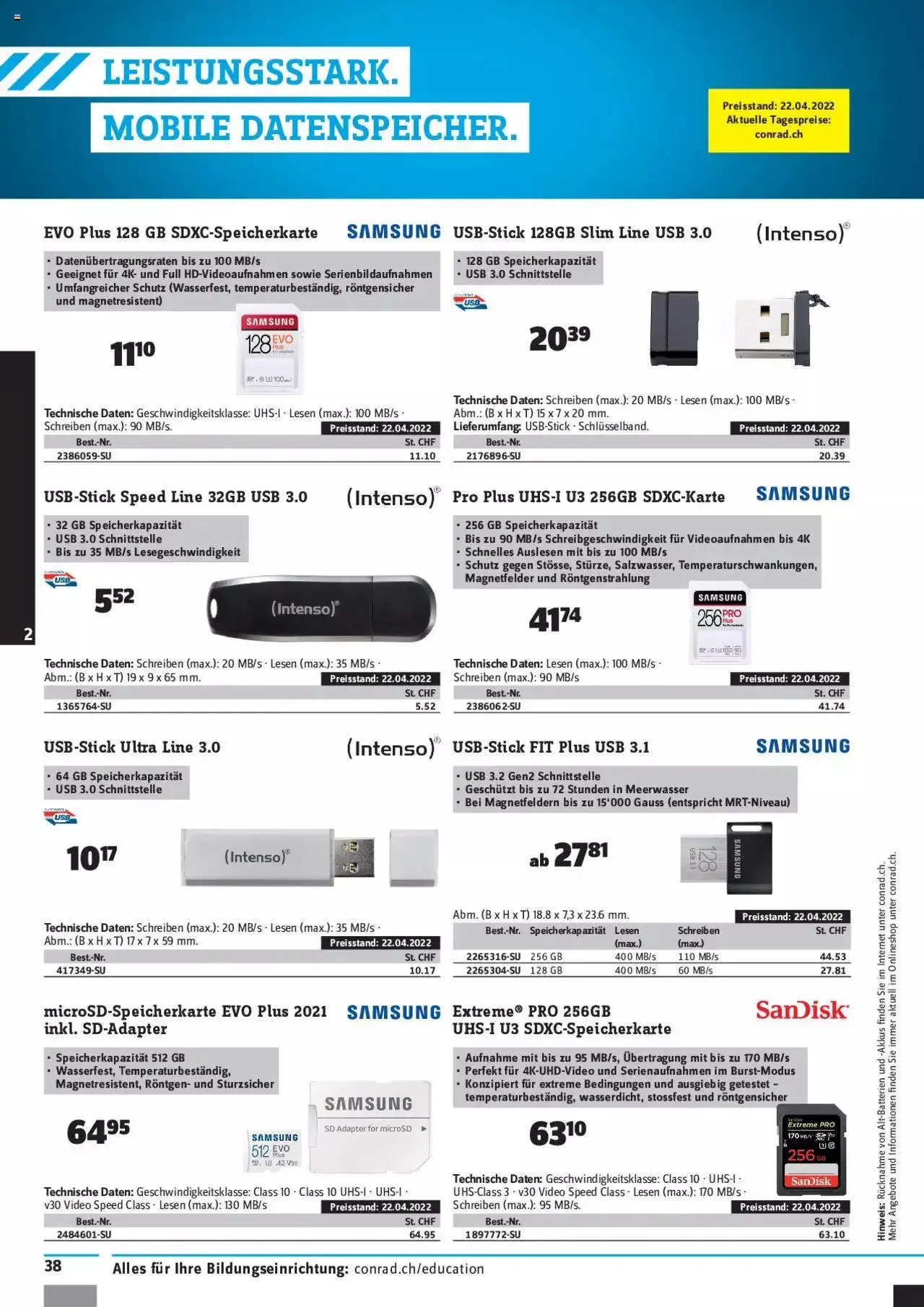 Conrad - Education 2022/23 von 5. Mai bis 31. Dezember 2023 - Prospekt seite  40