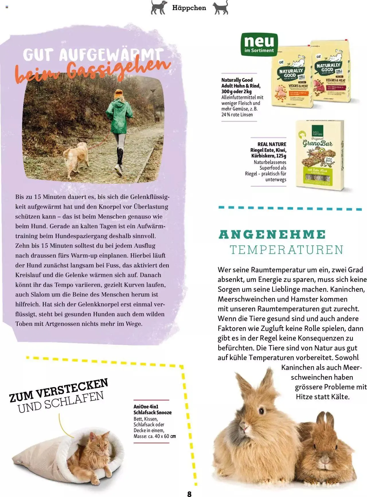Fressnapf Magazin von 1. November bis 31. Dezember 2023 - Prospekt seite 8