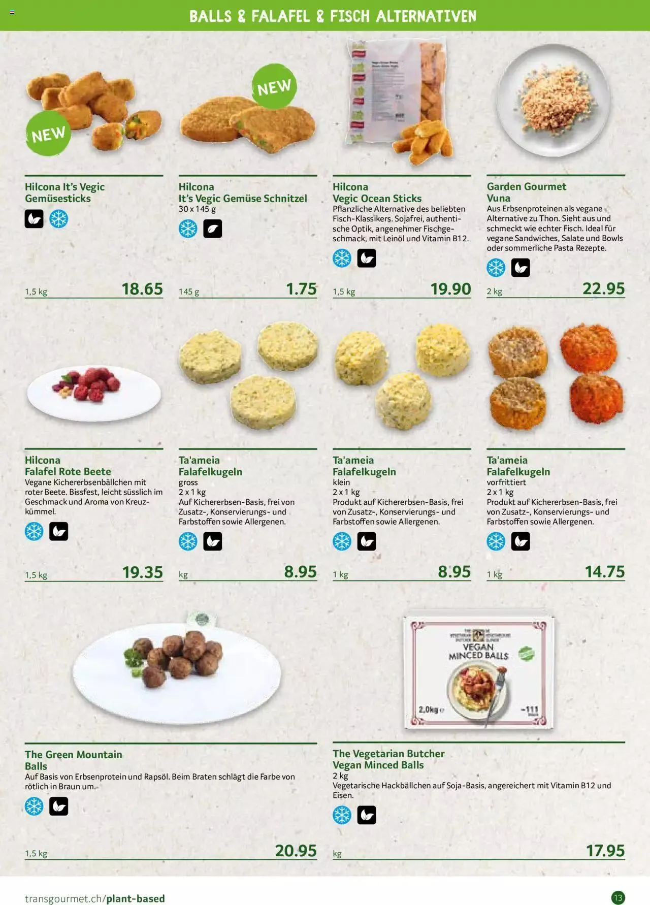 Prodega Aktionen Plant-based von 2. April bis 31. Dezember 2024 - Prospekt seite  13