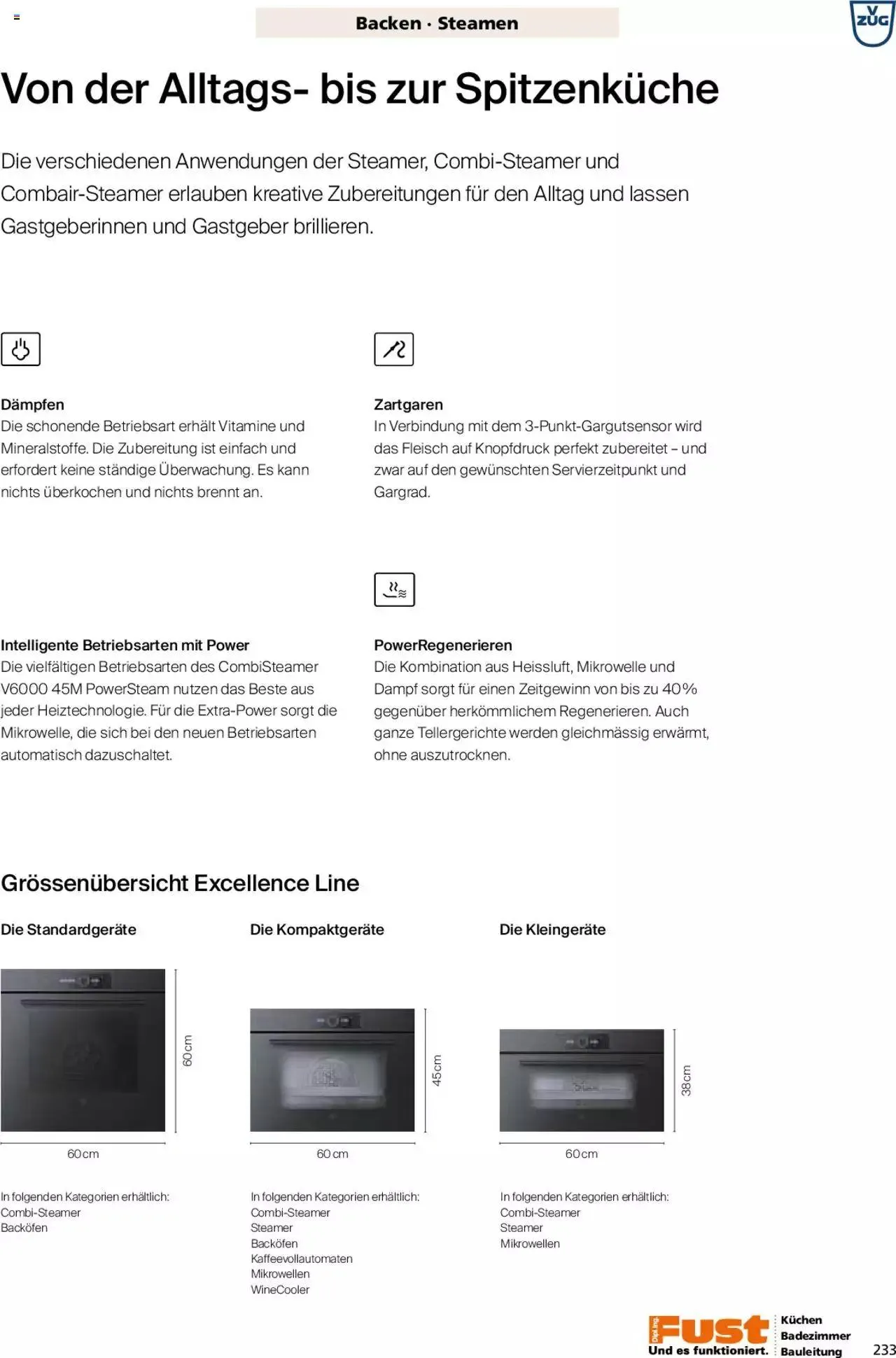 Fust - Küchenmagazin - Riesenauswahl von 22. Februar bis 31. Dezember 2023 - Prospekt seite 233