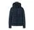 Steppjacke mit Kapuze, cognac