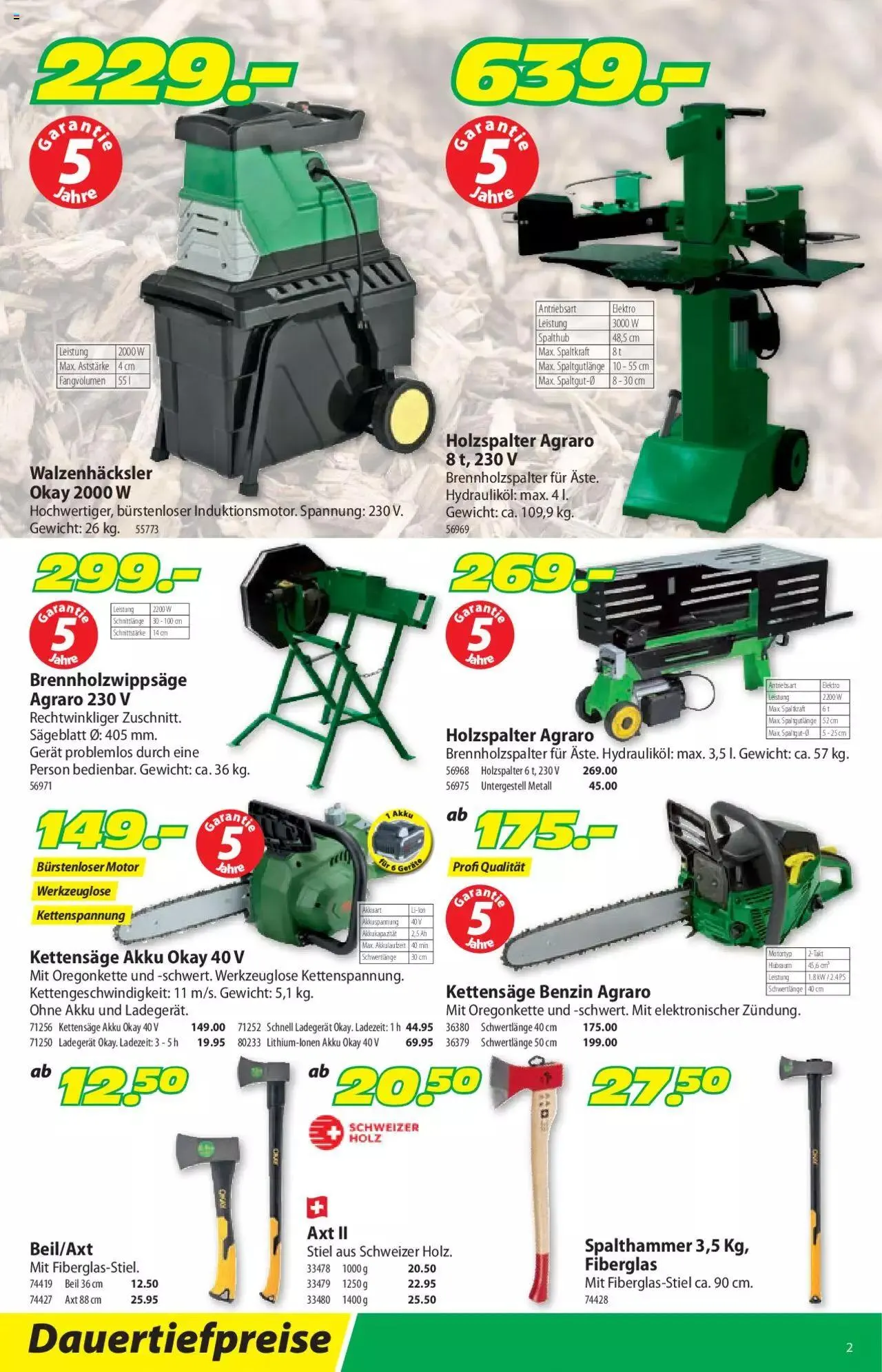 Landi - Hof und Stall 2022 von 1. Mai bis 31. Dezember 2023 - Prospekt seite 2