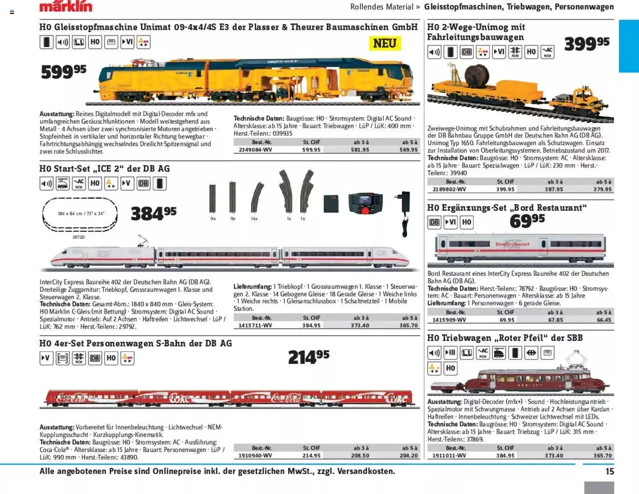 Conrad - Modellbahn 2021/22 von 1. Januar bis 31. Dezember 2023 - Prospekt seite 17