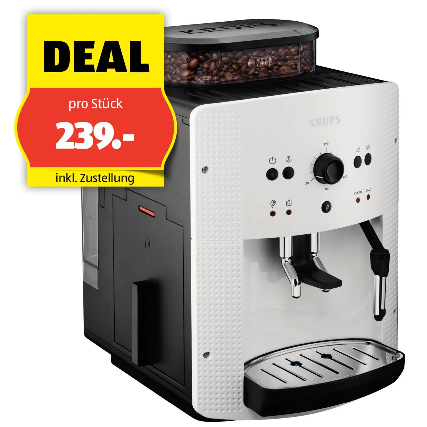 KRUPS Vollautomat Essential Esspresso EA8105
