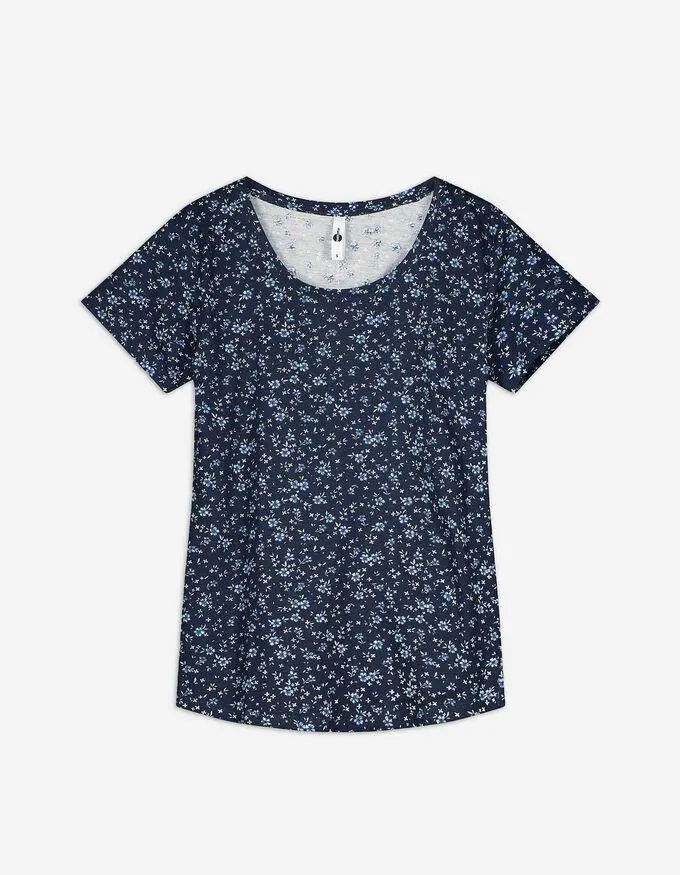 T-Shirt - Florales Muster