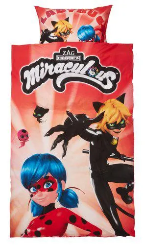 Bettwäsche MIRACULOUS 160x210 rot