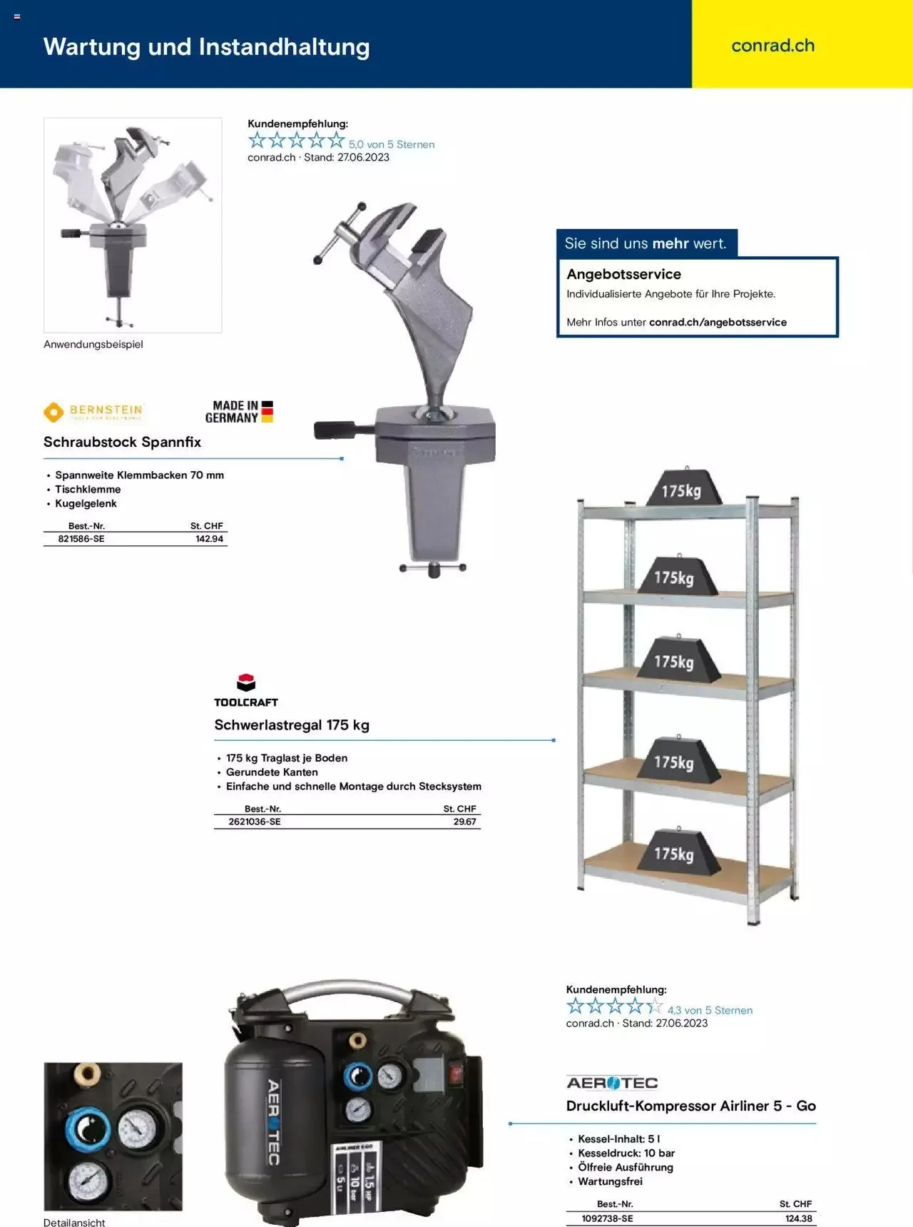 Conrad Automation und Robotik von 18. Juli bis 31. Dezember 2023 - Prospekt seite  32