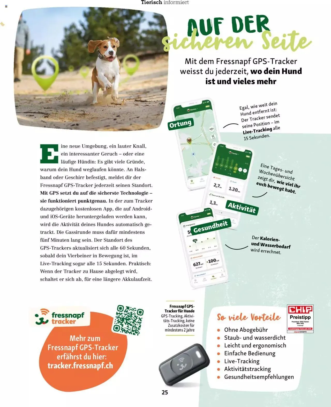 Fressnapf Magazin von 1. November bis 31. Dezember 2023 - Prospekt seite  25