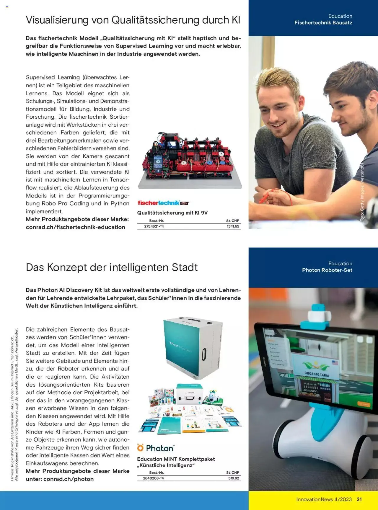 Conrad Aktionen von 16. Oktober bis 31. Dezember 2023 - Prospekt seite 21