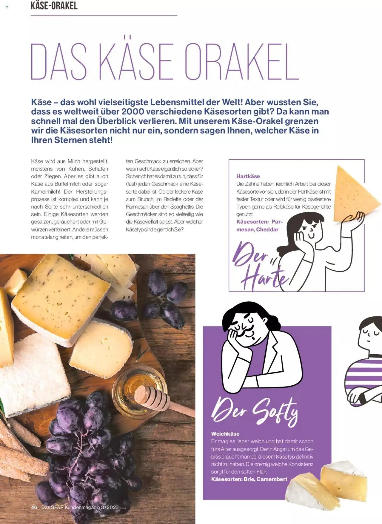 SPAR Kundenmagazin von 22. September bis 31. Dezember 2023 - Prospekt seite 46