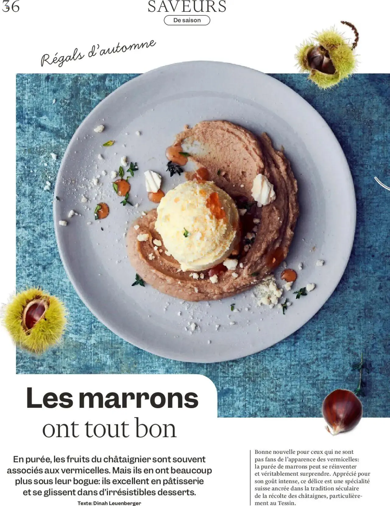 Migros - Magazin FR von 30. September bis 6. Oktober 2024 - Prospekt seite 36