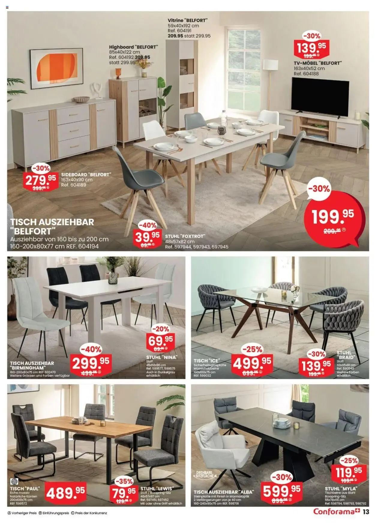 Conforama Aktionen von 8. Oktober bis 28. Oktober 2024 - Prospekt seite  13