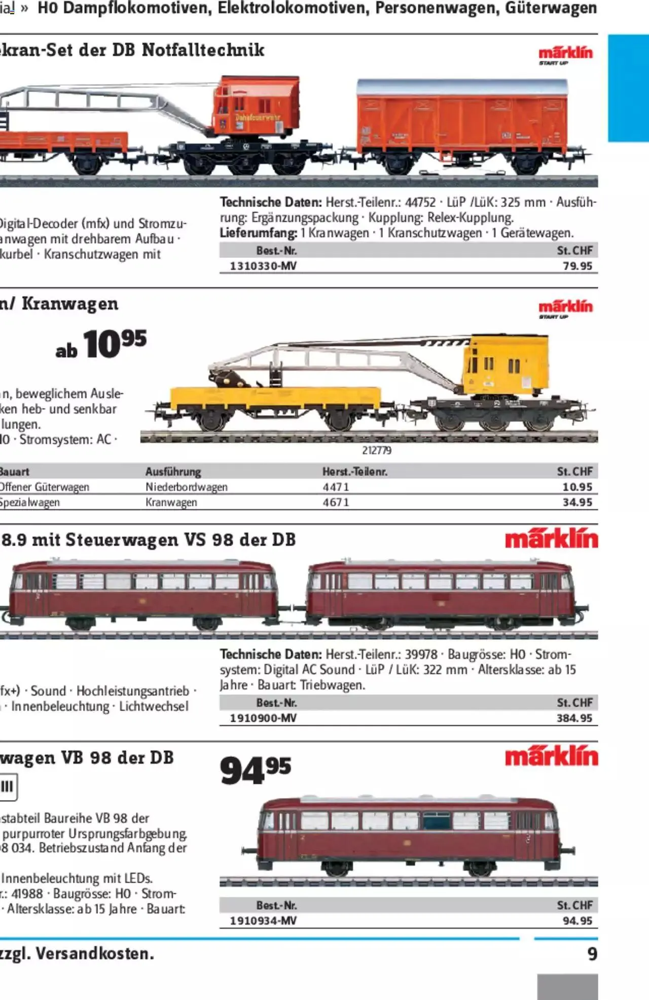 Conrad - Modellbahn Katalog 2022/23 von 5. September bis 31. Dezember 2023 - Prospekt seite  22