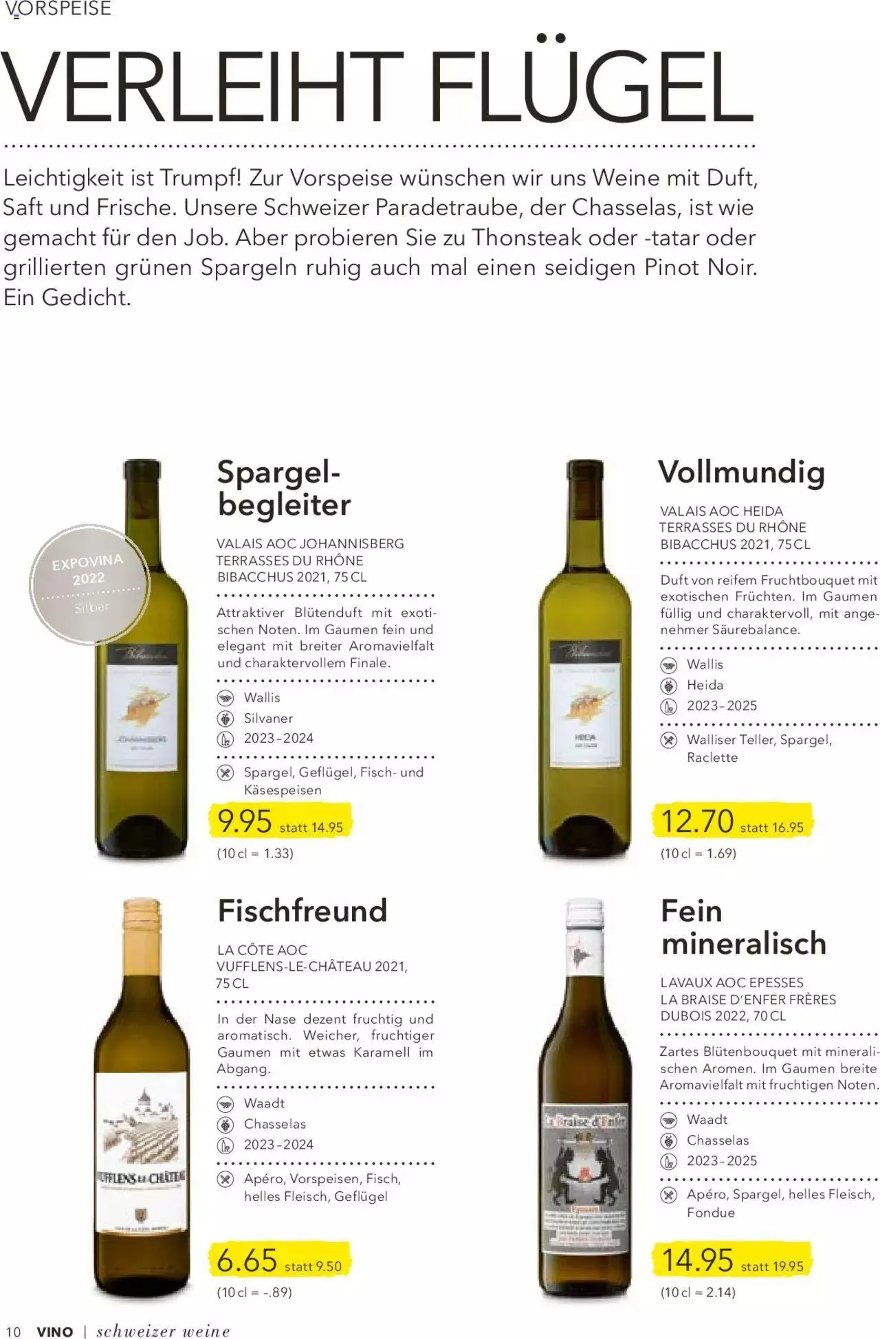 Coop Aktionen - Vino von 30. Mai bis 31. Dezember 2023 - Prospekt seite 10