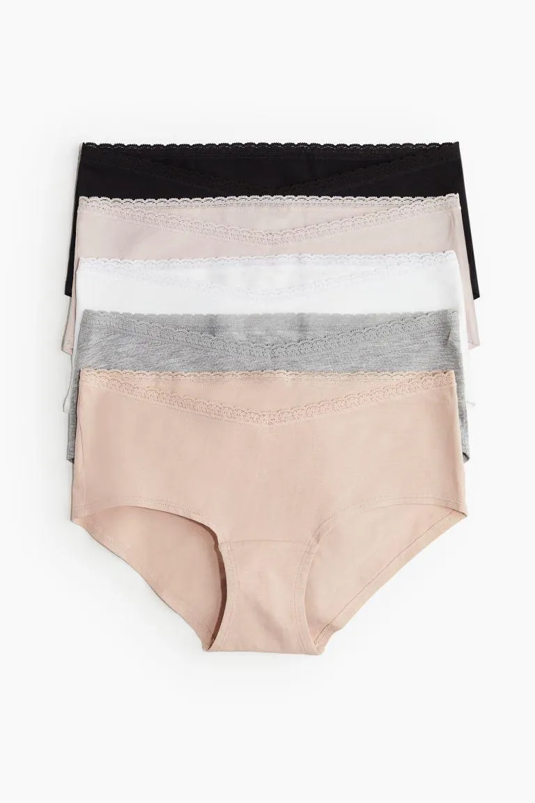 MAMA 5-pack hipster briefs
