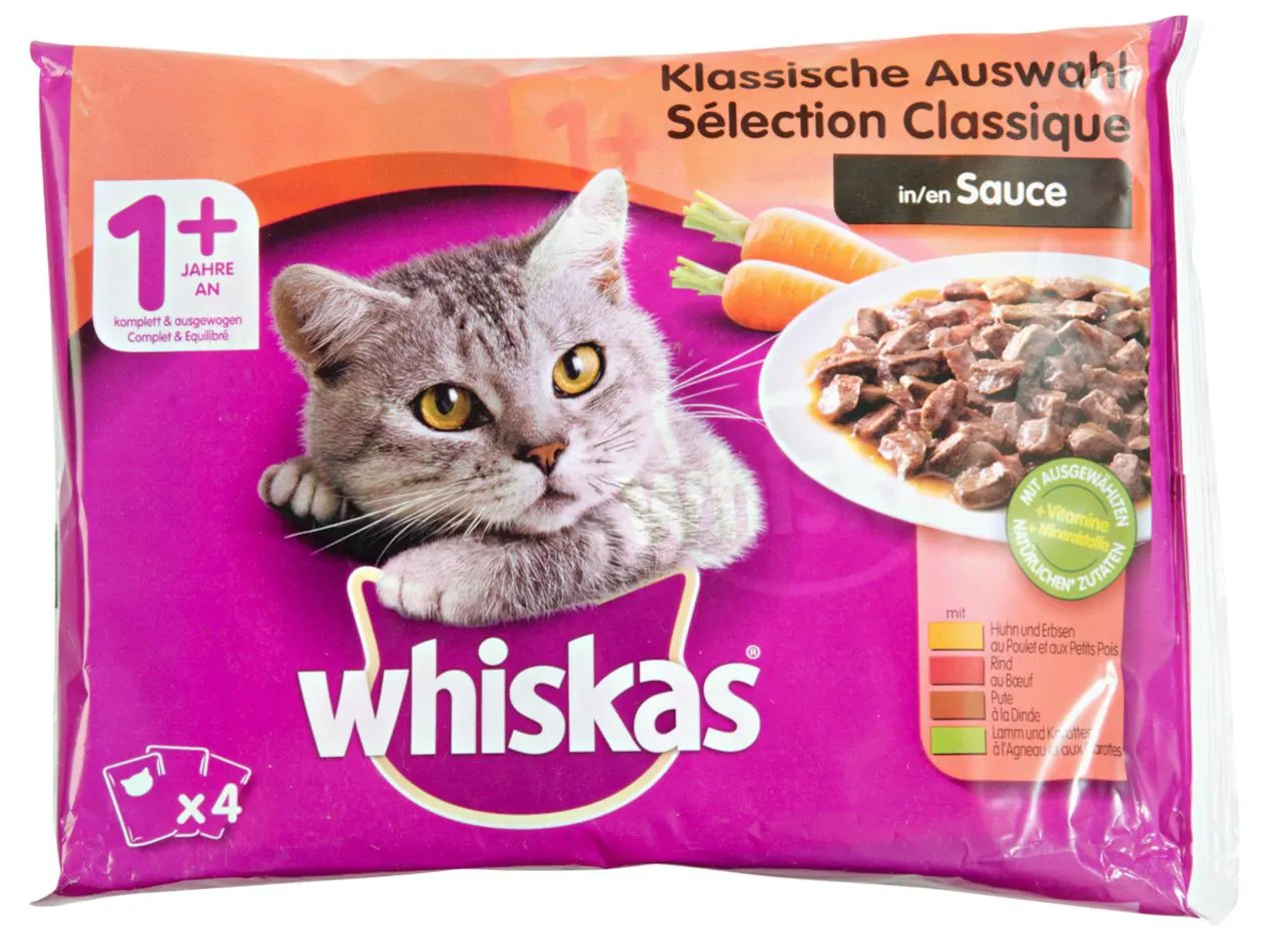 Whiskas herzhaftes Ragoût in Sauce