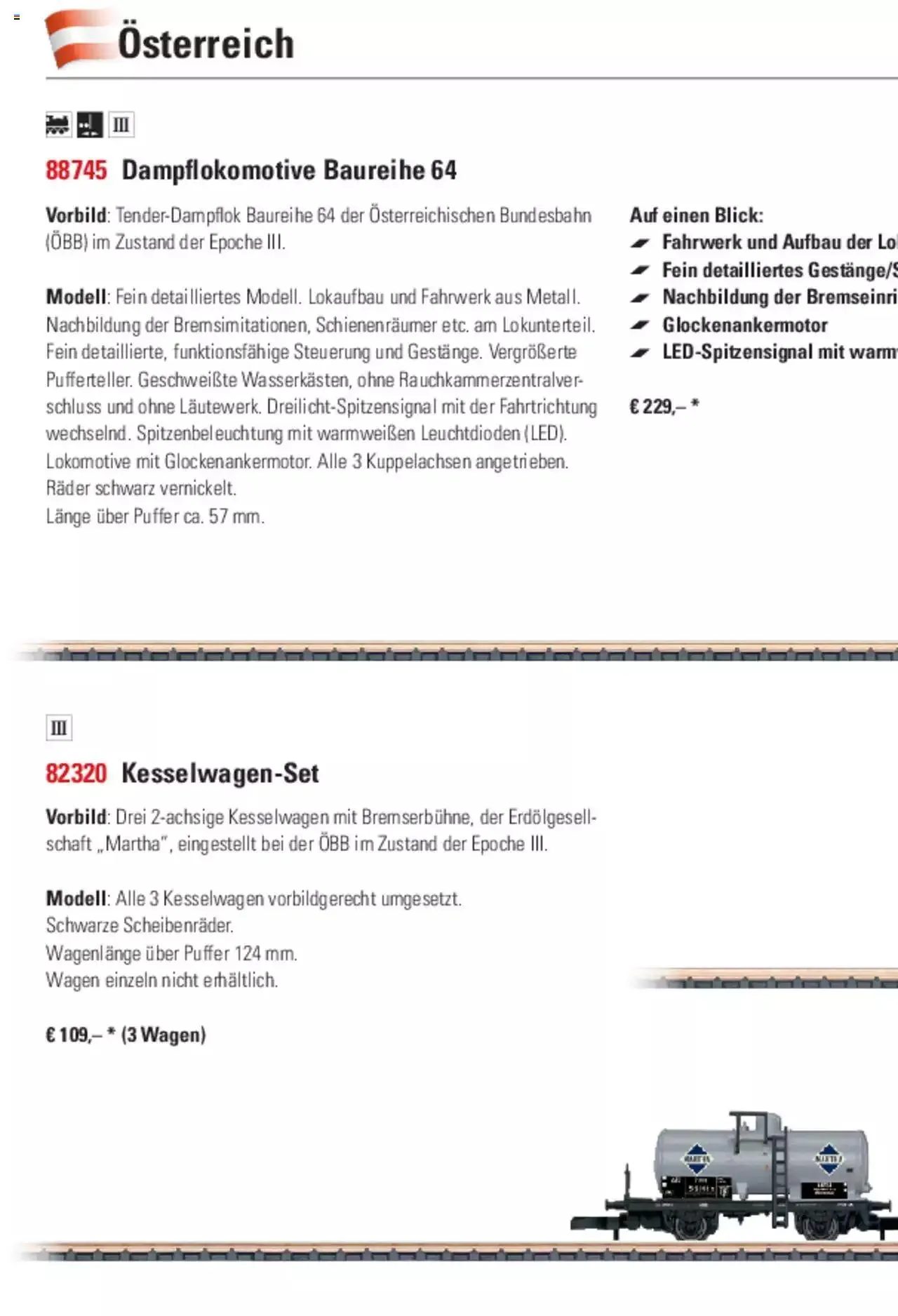 Conrad - Märklin Neuheiten 2022 von 28. März bis 31. Dezember 2023 - Prospekt seite  257