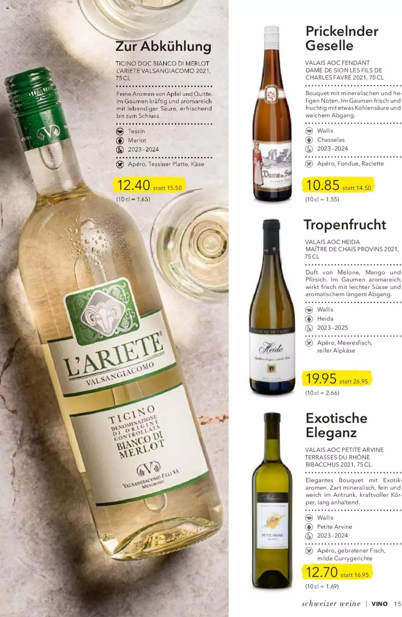 Coop Aktionen - Vino von 30. Mai bis 31. Dezember 2023 - Prospekt seite  15