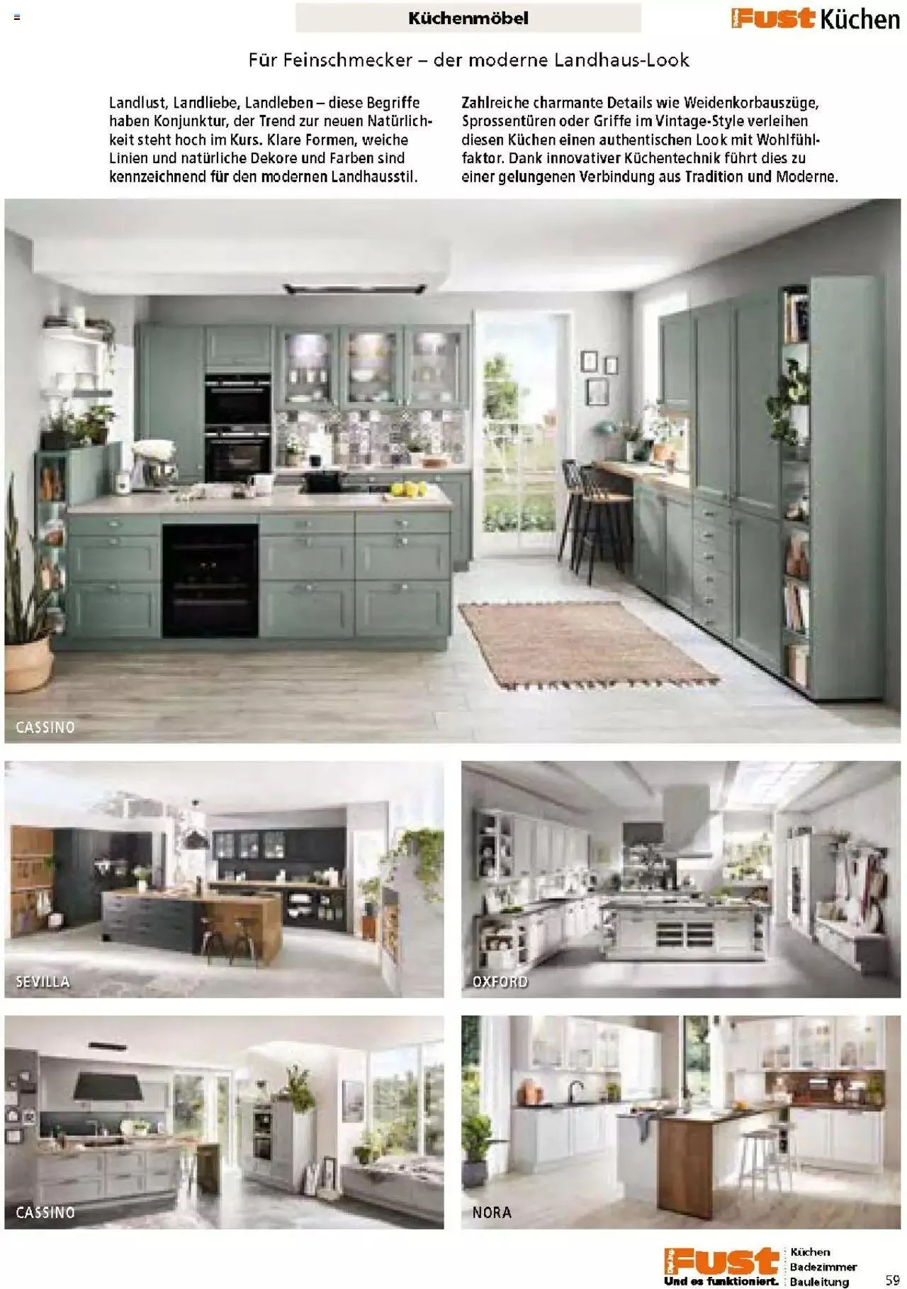 Fust Küchen- und Badezimmerprospekt von 4. März bis 31. Dezember 2024 - Prospekt seite 59