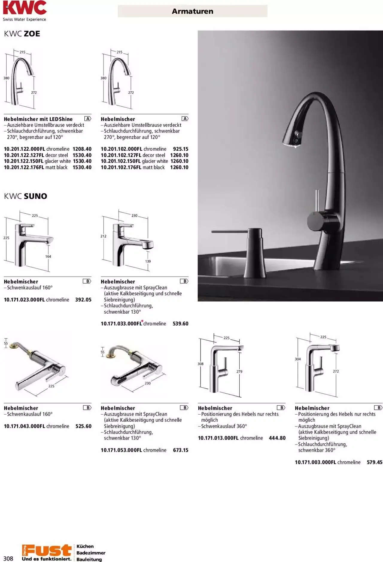 Fust - Küchenmagazin - Riesenauswahl von 22. Februar bis 31. Dezember 2023 - Prospekt seite 308