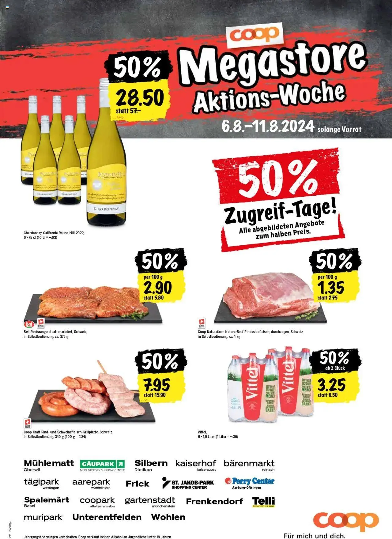 Coop Aktionen von 6. August bis 11. August 2024 - Prospekt seite  21