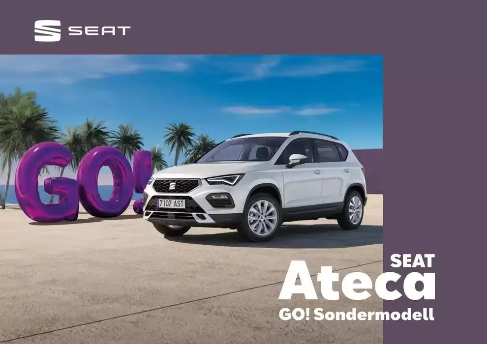 SEAT Ateca GO! von 25. Januar bis 8. Februar 2025 - Prospekt seite  1