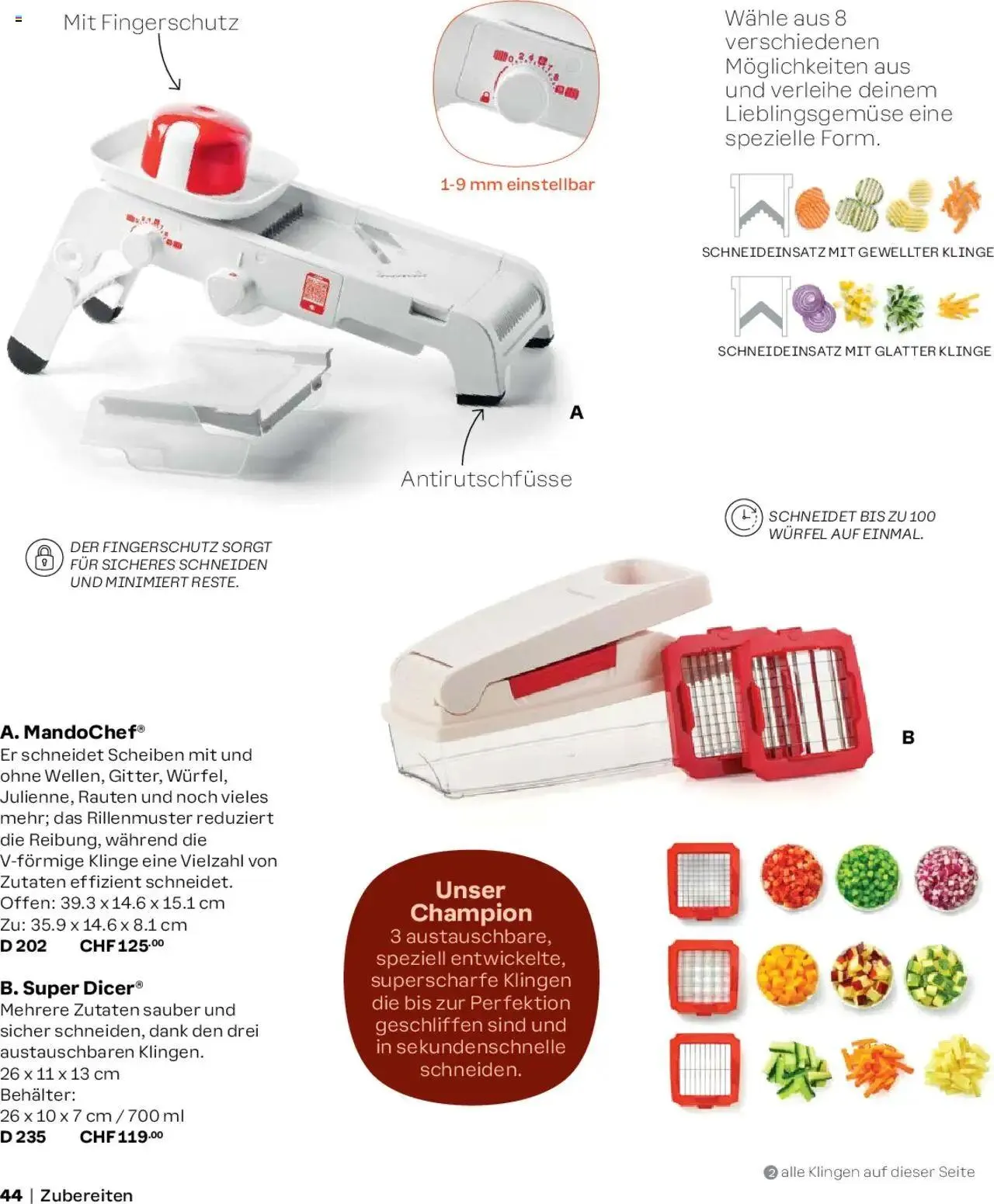 Tupperware Aktionen Herbst / Winter 2024/25 von 2. September bis 31. Dezember 2024 - Prospekt seite 44