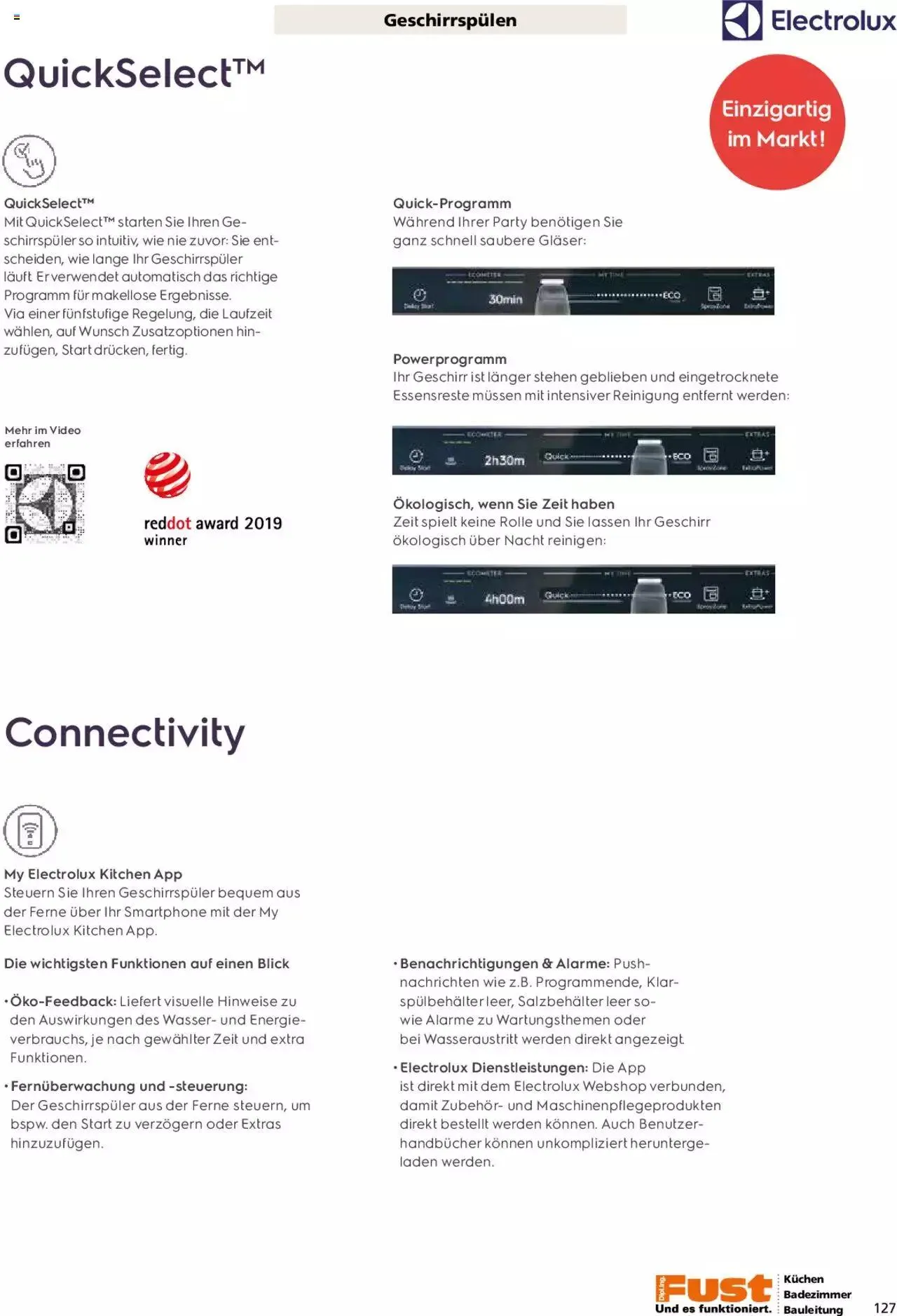Fust - Küchenmagazin - Riesenauswahl von 22. Februar bis 31. Dezember 2023 - Prospekt seite 127