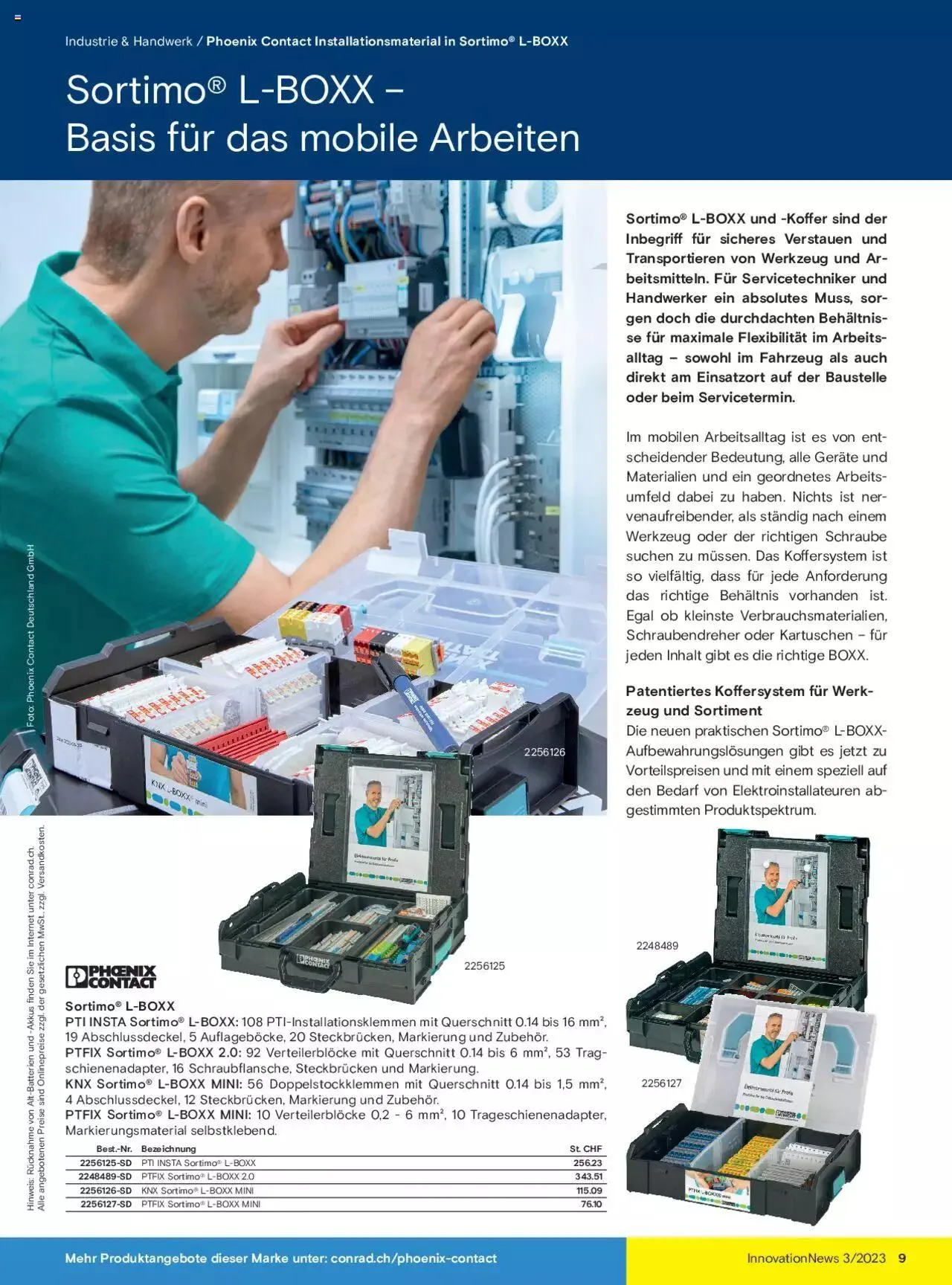 Conrad Innovation-News von 18. Juli bis 31. Dezember 2023 - Prospekt seite 9