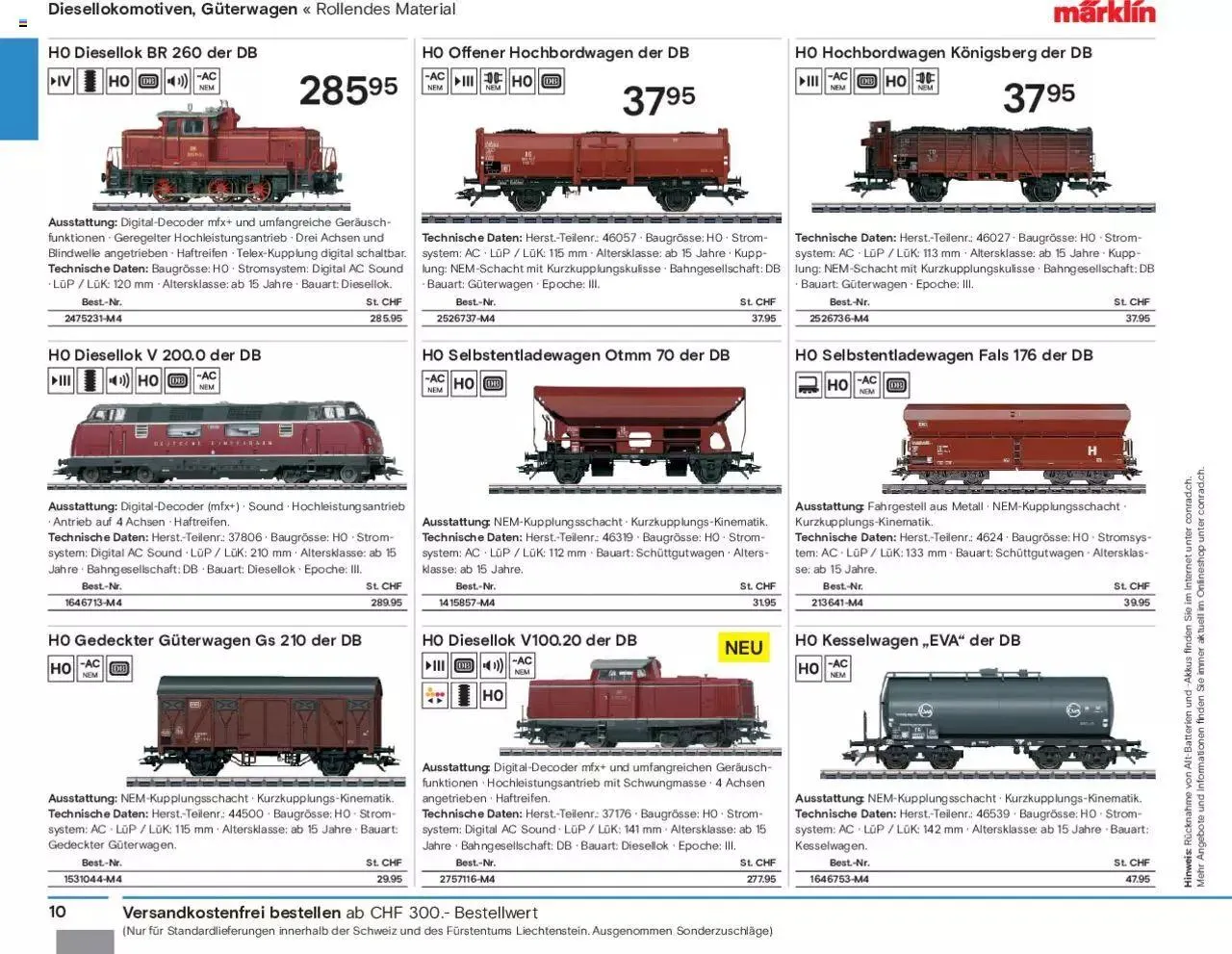 Conrad Modellbahn Katalog 2023/24 von 5. September bis 31. Dezember 2024 - Prospekt seite  12